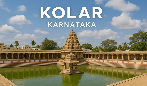 Kolar district's Malur townscape with rural charm and heritage.
